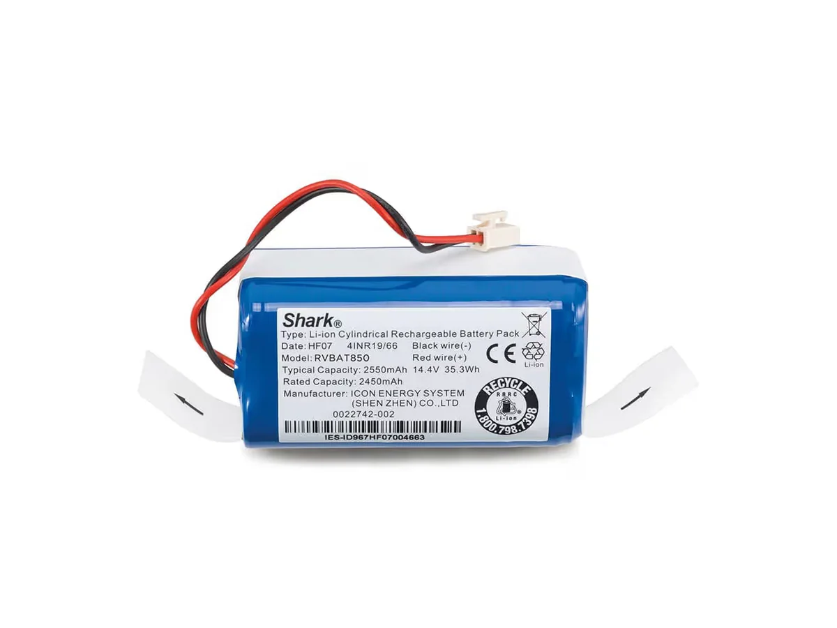 Batería de iones de litio RVBAT850 — robots IQ, EZ y AI