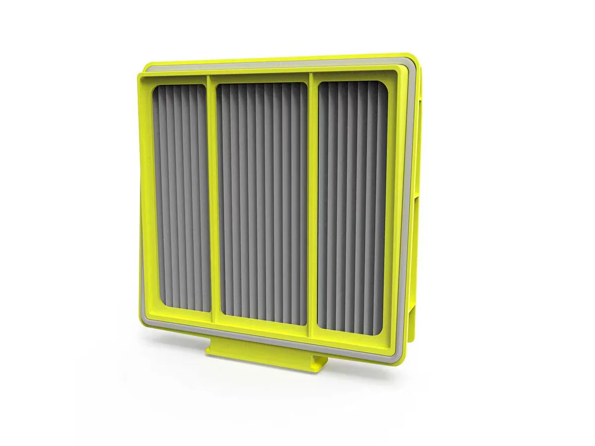 Filtro lavable premotor — robots AI